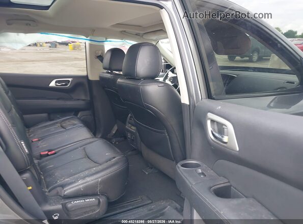 5N1DR2MN2JC605917 2018 NISSAN PATHFINDER Gray Вид наклейки з VIN-кодом
