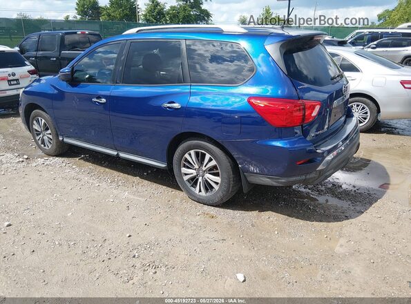 5N1DR2MN2JC612818 2018 NISSAN PATHFINDER Blue Trasero izquierdo