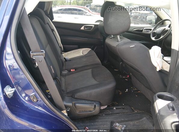 5N1DR2MN2JC612818 2018 NISSAN PATHFINDER Blue Vista de la etiqueta del VIN