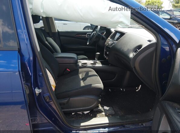 5N1DR2MN2JC612818 2018 NISSAN PATHFINDER Blue Vista interior delantera