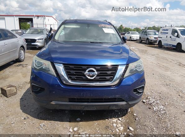 5N1DR2MN2JC612818 2018 NISSAN PATHFINDER Blue Vista del cuadro de instrumentos