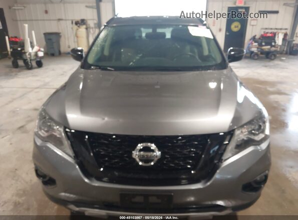 5N1DR2MN2KC649711 2019 NISSAN PATHFINDER Gray Սարքավորումների վահանակի տեսք