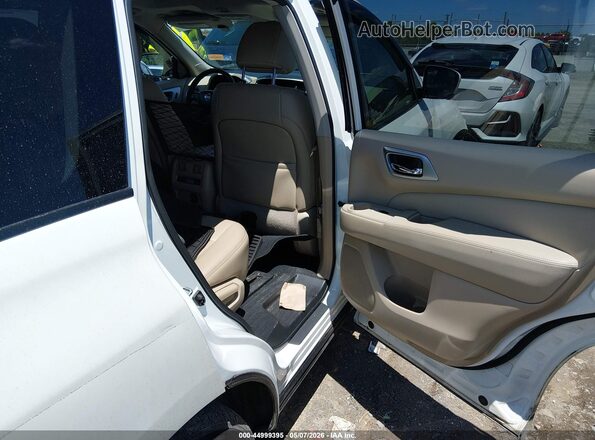 5N1DR2MN3HC602485 2017 NISSAN PATHFINDER White VIN կոդի պիտակի տեսք