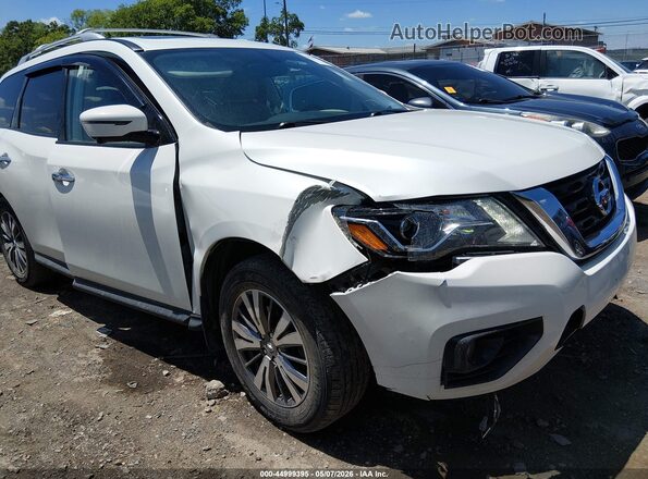 5N1DR2MN3HC602485 2017 NISSAN PATHFINDER White Դիմացի տեսք