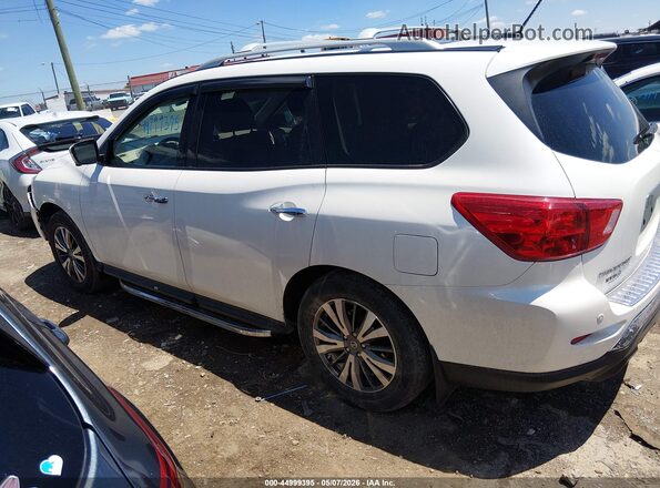 5N1DR2MN3HC602485 2017 NISSAN PATHFINDER White Հետևի ձախ