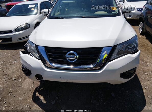 5N1DR2MN3HC602485 2017 NISSAN PATHFINDER White Սարքավորումների վահանակի տեսք