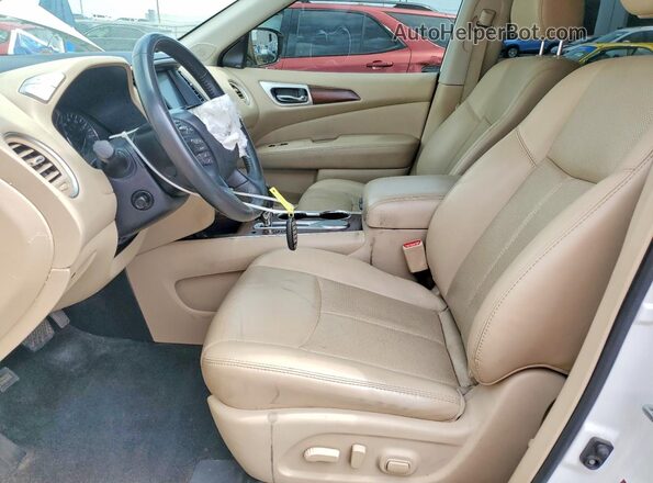 5N1DR2MN3HC629766 2017 NISSAN PATHFINDER White Սալոնի դիմացի տեսք