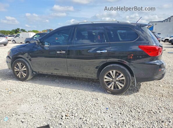5N1DR2MN3HC674741 2017 NISSAN PATHFINDER Black Trasero izquierdo