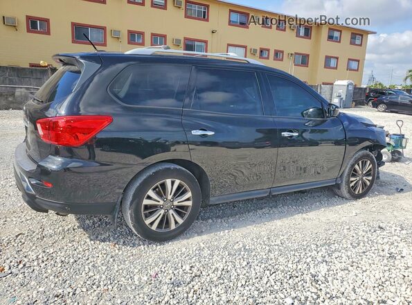 5N1DR2MN3HC674741 2017 NISSAN PATHFINDER Black Trasero derecho