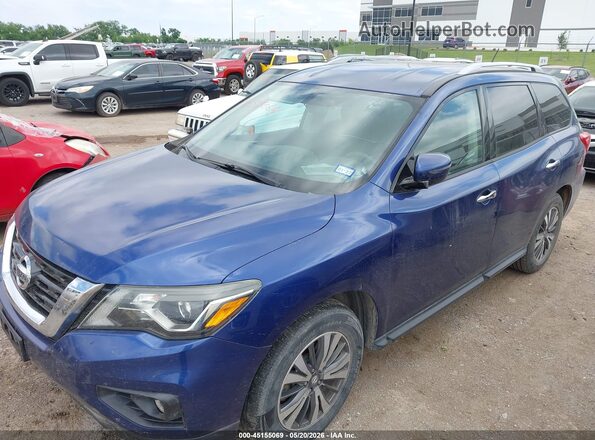 5N1DR2MN3HC689546 2017 NISSAN PATHFINDER Синий 