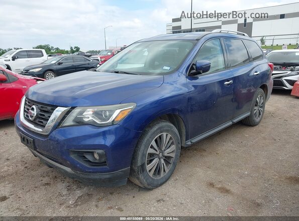 5N1DR2MN3HC689546 2017 NISSAN PATHFINDER Синий 