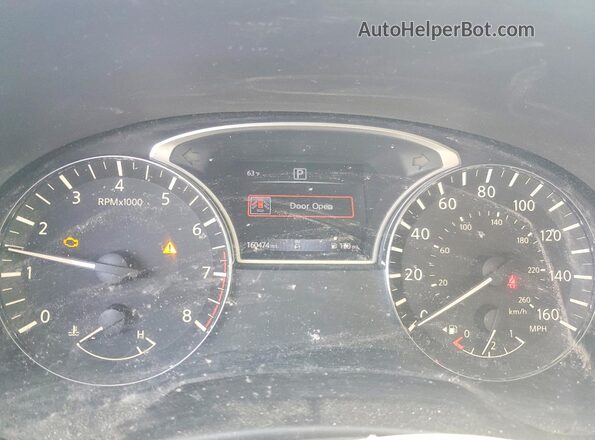 5N1DR2MN3JC645469 2018 NISSAN PATHFINDER Черный Вид щитка приборов