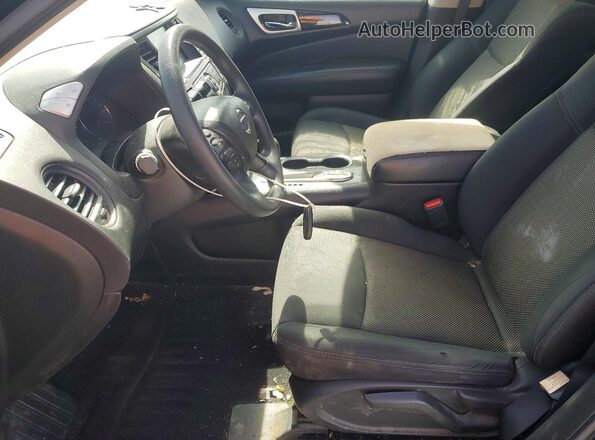 5N1DR2MN3JC645469 2018 NISSAN PATHFINDER Черный Вид салона спереди