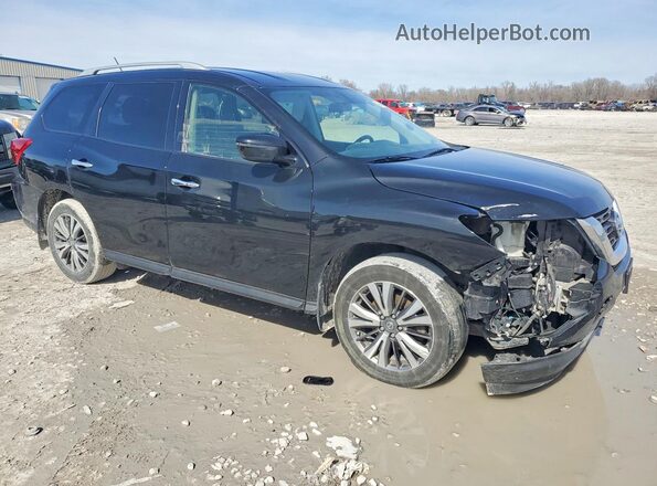 5N1DR2MN3JC645469 2018 NISSAN PATHFINDER Черный Передняя правая четверть