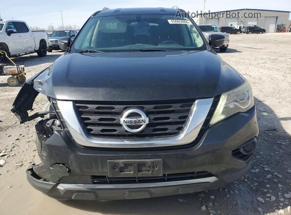 5N1DR2MN3JC645469 2018 NISSAN PATHFINDER Черный Вид спереди