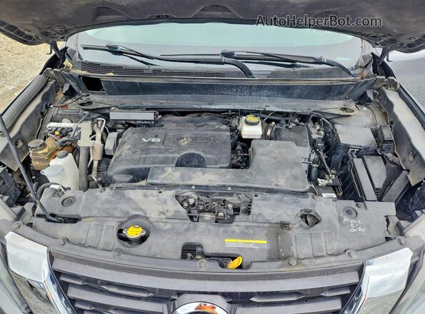 5N1DR2MN3KC631282 2019 NISSAN PATHFINDER Gray Rear interior view