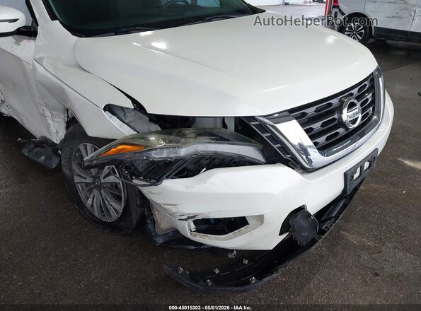 5N1DR2MN4HC910751 2017 NISSAN PATHFINDER White Front view