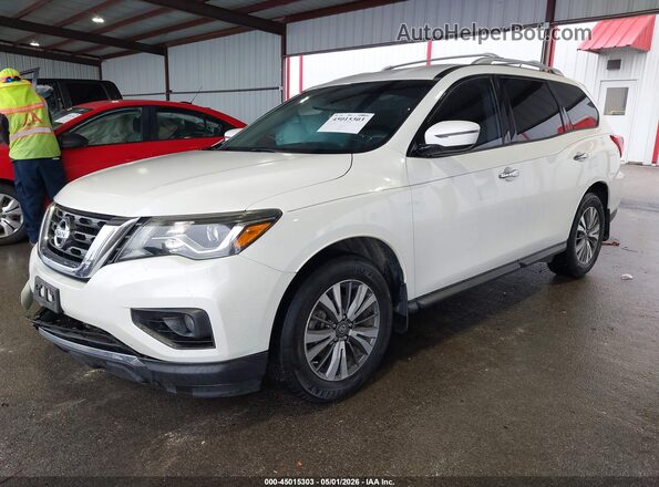 5N1DR2MN4HC910751 2017 NISSAN PATHFINDER White Front left