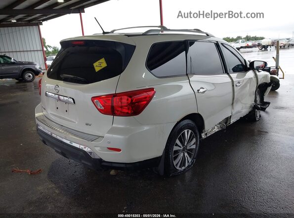 5N1DR2MN4HC910751 2017 NISSAN PATHFINDER White Rear right