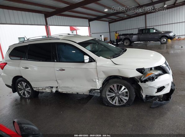 5N1DR2MN4HC910751 2017 NISSAN PATHFINDER White Rear interior view