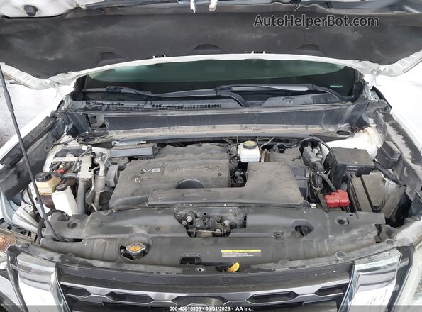 5N1DR2MN4HC910751 2017 NISSAN PATHFINDER White Rear view