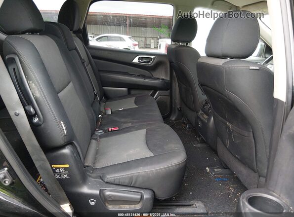 5N1DR2MN4JC648686 2018 NISSAN PATHFINDER Black VIN კოდის სტიკერის ხედი