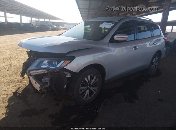 5N1DR2MN4KC607508 2019 NISSAN PATHFINDER Silver Передня ліва чверть