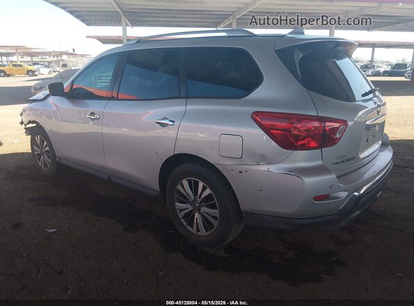 5N1DR2MN4KC607508 2019 NISSAN PATHFINDER Silver Задня ліва чверть