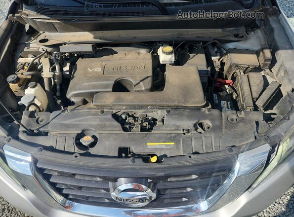 5N1DR2MN5JC605846 2018 NISSAN PATHFINDER Серебряный Вид подкапотного пространства
