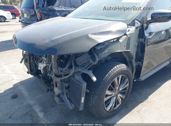 5N1DR2MN5JC632481 2018 NISSAN PATHFINDER Black Դիմացի տեսք