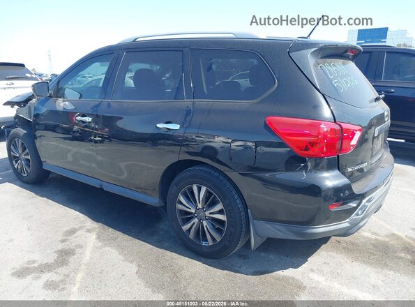 5N1DR2MN5JC632481 2018 NISSAN PATHFINDER Black Հետևի ձախ