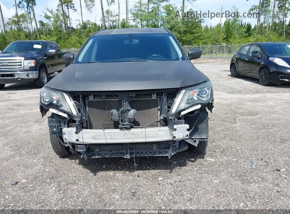 5N1DR2MN5KC618713 2019 NISSAN PATHFINDER Gray Front view