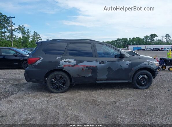 5N1DR2MN5KC618713 2019 NISSAN PATHFINDER Gray Rear interior view