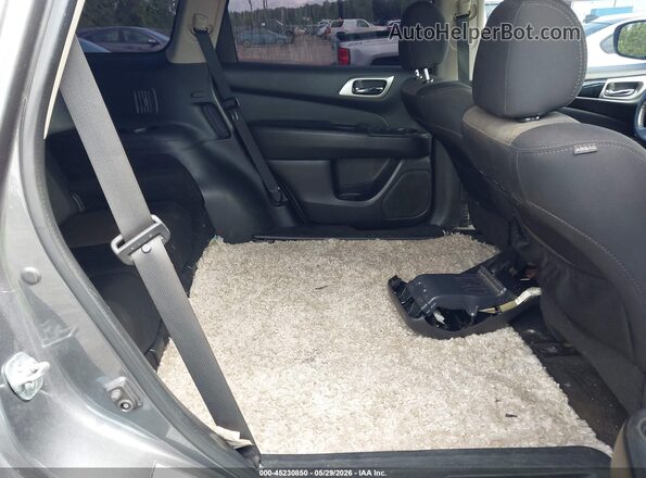 5N1DR2MN5KC618713 2019 NISSAN PATHFINDER Gray VIN sticker view