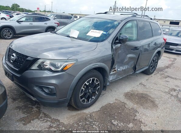 5N1DR2MN5KC648956 2019 NISSAN PATHFINDER Серый Передняя левая четверть