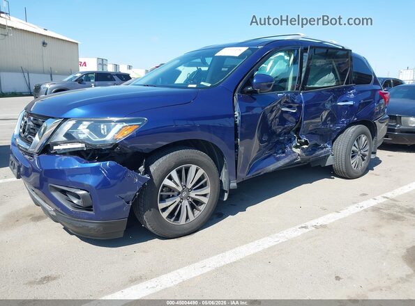 5N1DR2MN6HC699049 2017 NISSAN PATHFINDER Blue 