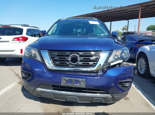 5N1DR2MN6HC699049 2017 NISSAN PATHFINDER Blue 