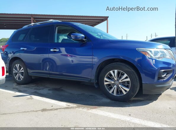 5N1DR2MN6HC699049 2017 NISSAN PATHFINDER Blue 