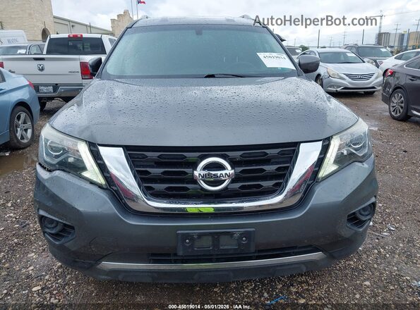5N1DR2MN6JC654148 2018 NISSAN PATHFINDER Gray Սարքավորումների վահանակի տեսք