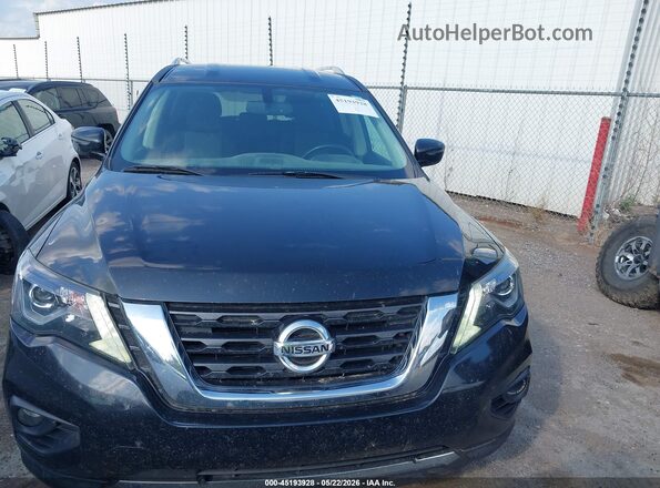 5N1DR2MN6KC605355 2019 NISSAN PATHFINDER Black Instrument cluster view