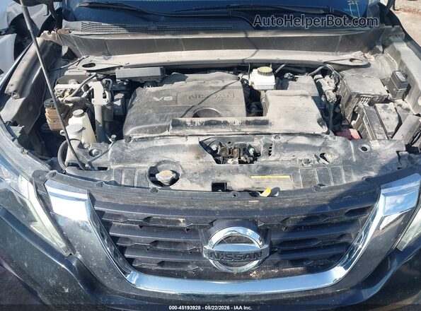 5N1DR2MN6KC605355 2019 NISSAN PATHFINDER Black Rear view
