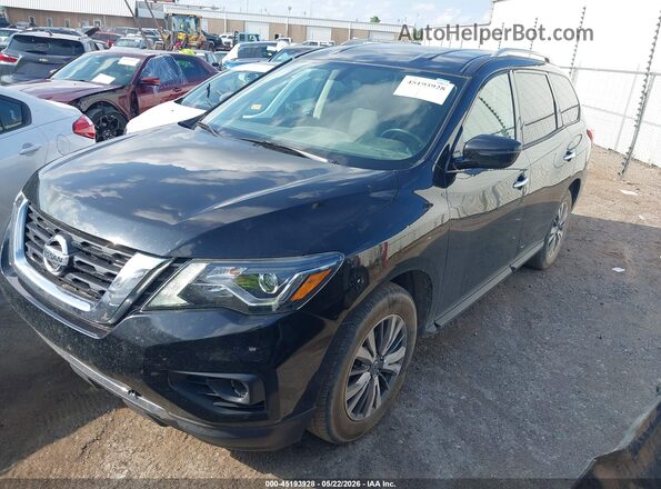 5N1DR2MN6KC605355 2019 NISSAN PATHFINDER Black Front left