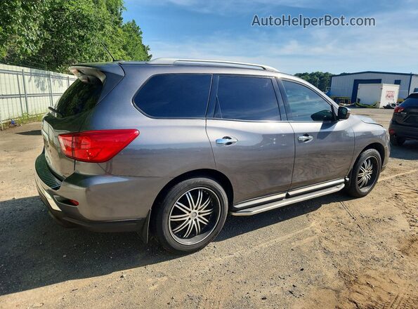 5N1DR2MN7HC623114 2017 NISSAN PATHFINDER Серый Задняя правая четверть