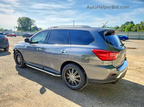 5N1DR2MN7HC623114 2017 NISSAN PATHFINDER Серый Задняя левая четверть