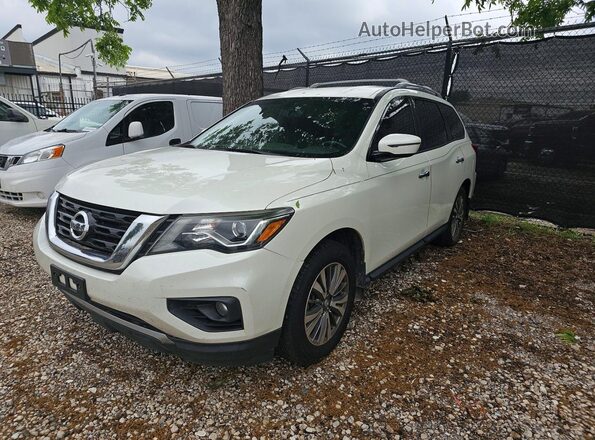 5N1DR2MN7JC673968 2018 NISSAN PATHFINDER White Tył lewy