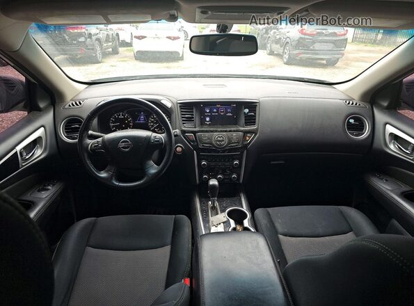 5N1DR2MN7JC673968 2018 NISSAN PATHFINDER White Widok zestawu wskaźników