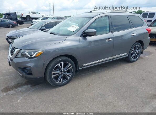 5N1DR2MN8HC609500 2017 NISSAN PATHFINDER Серый 