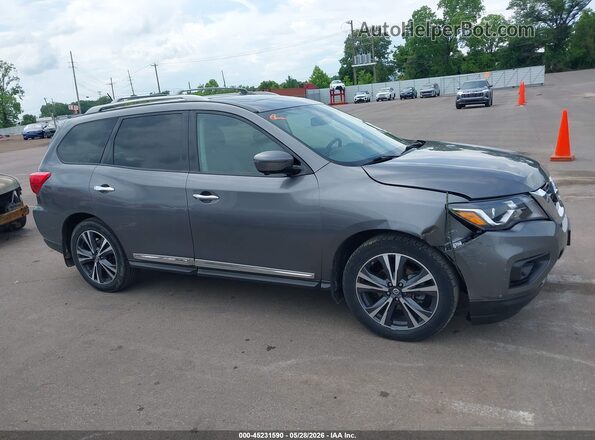 5N1DR2MN8HC609500 2017 NISSAN PATHFINDER Серый 