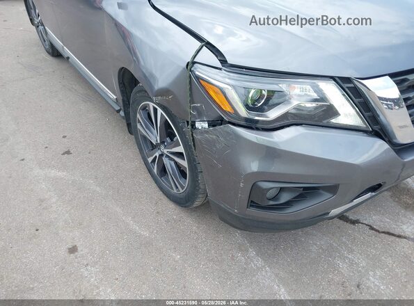 5N1DR2MN8HC609500 2017 NISSAN PATHFINDER Серый 