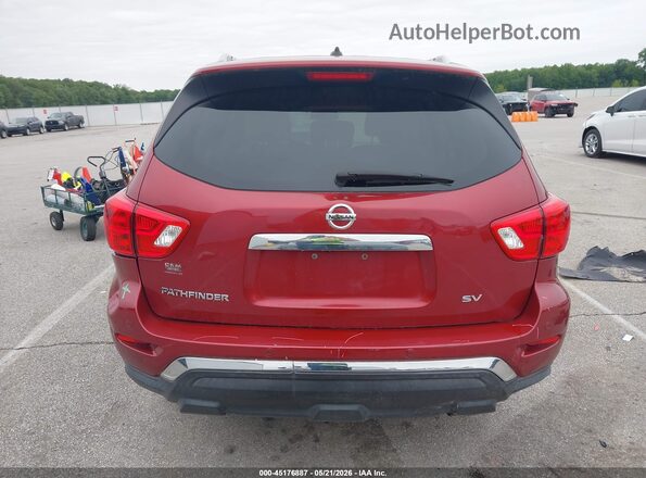 5N1DR2MN8HC613577 2017 NISSAN PATHFINDER Red 